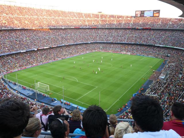 Camp Nou may be the biggest stadium in Europe, but the Church of Barcelona extends deep into Latin America