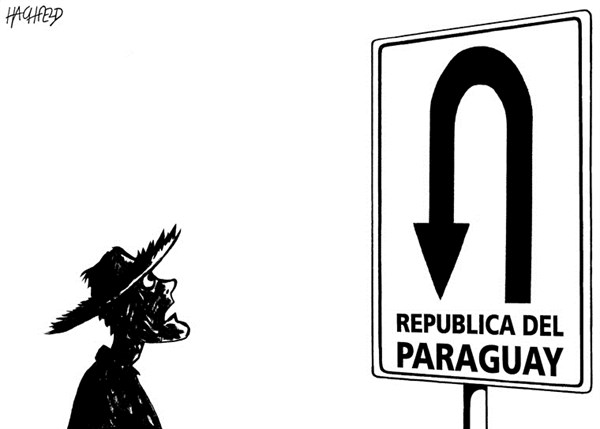  President Elect Horacio Cartes promises a new direction for Paraguay. This would imply that the country had a direction to begin with.