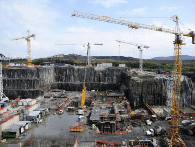 Canal expansion - you will need a lot of water to fill this tub...