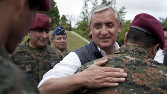 Guatemalan President Otto Perez 