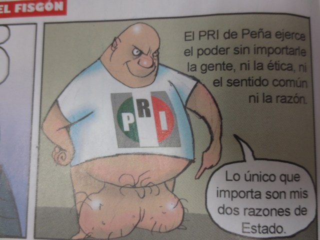 Left-leaning Mexican media  on EPN