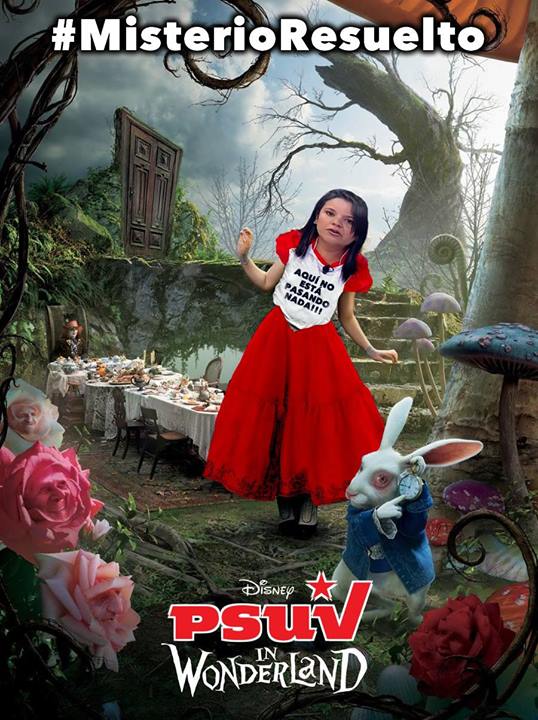 María Gabriela Pulido, head of the Bolivarian Federation of Students and Youth, has been the target of critics after she denied that there’s a lack of security, scarcity of food and attacks on freedom of speech on a live debate on CNN in Spanish. Patricia Janiot, the moderator, had to leave the country shortly after.