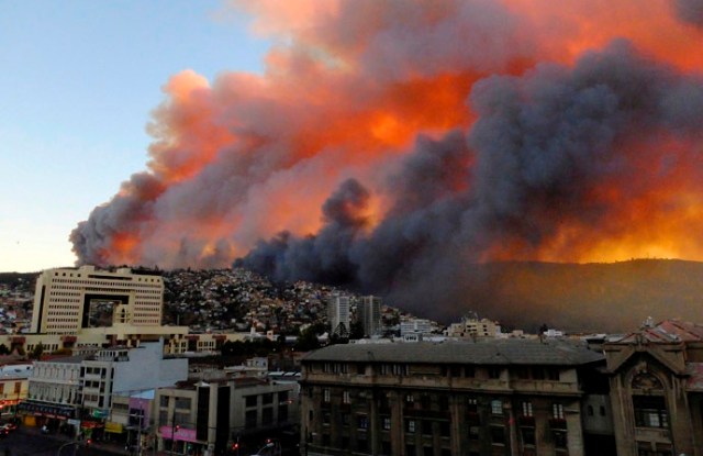 Valparaiso burns: deadly natural disasters are on the rise