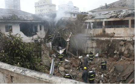 The scene of the tragedy