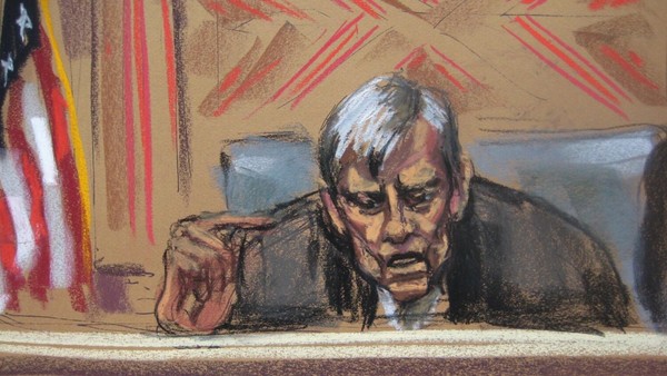 Judge Griesa, in a drawing from Financial Times